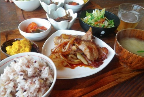 在りし日の『cafe Teco』のごはん