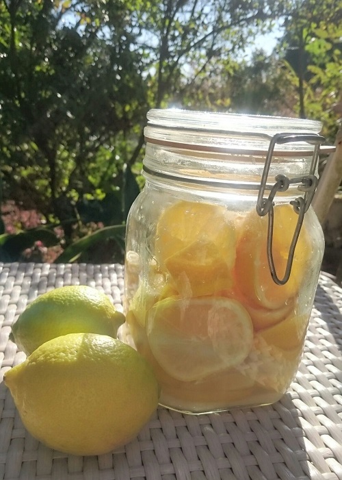 国産レモンが黄色く色づいて登場する頃、塩レモンを仕込むならこの時期がおすすめ。材料は粗塩とレモンのみ。実だけでなく皮にも多く含まれているビタミンCは血流を良くし脂肪燃焼しやすくする働きがあり、香り成分のリモネンは食べ過ぎをおさえてくれるのでダイエット効果も期待できます。